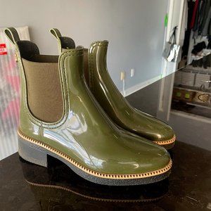 ADORABLY CHIC Lemon Jelly Rain Boots